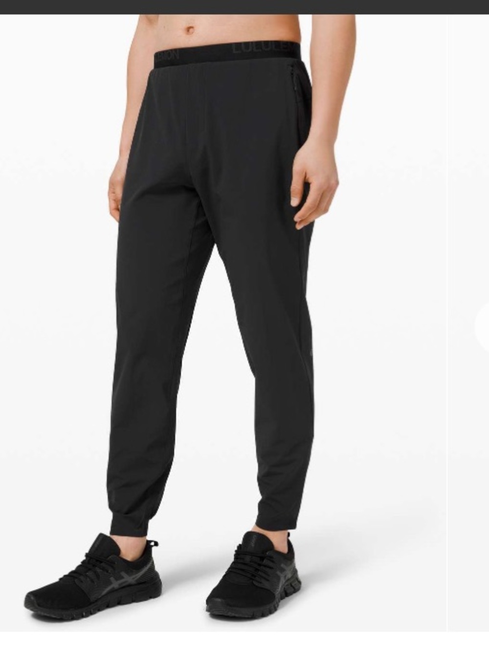 Lululemon Run State Jogger 28" black men’s size medium